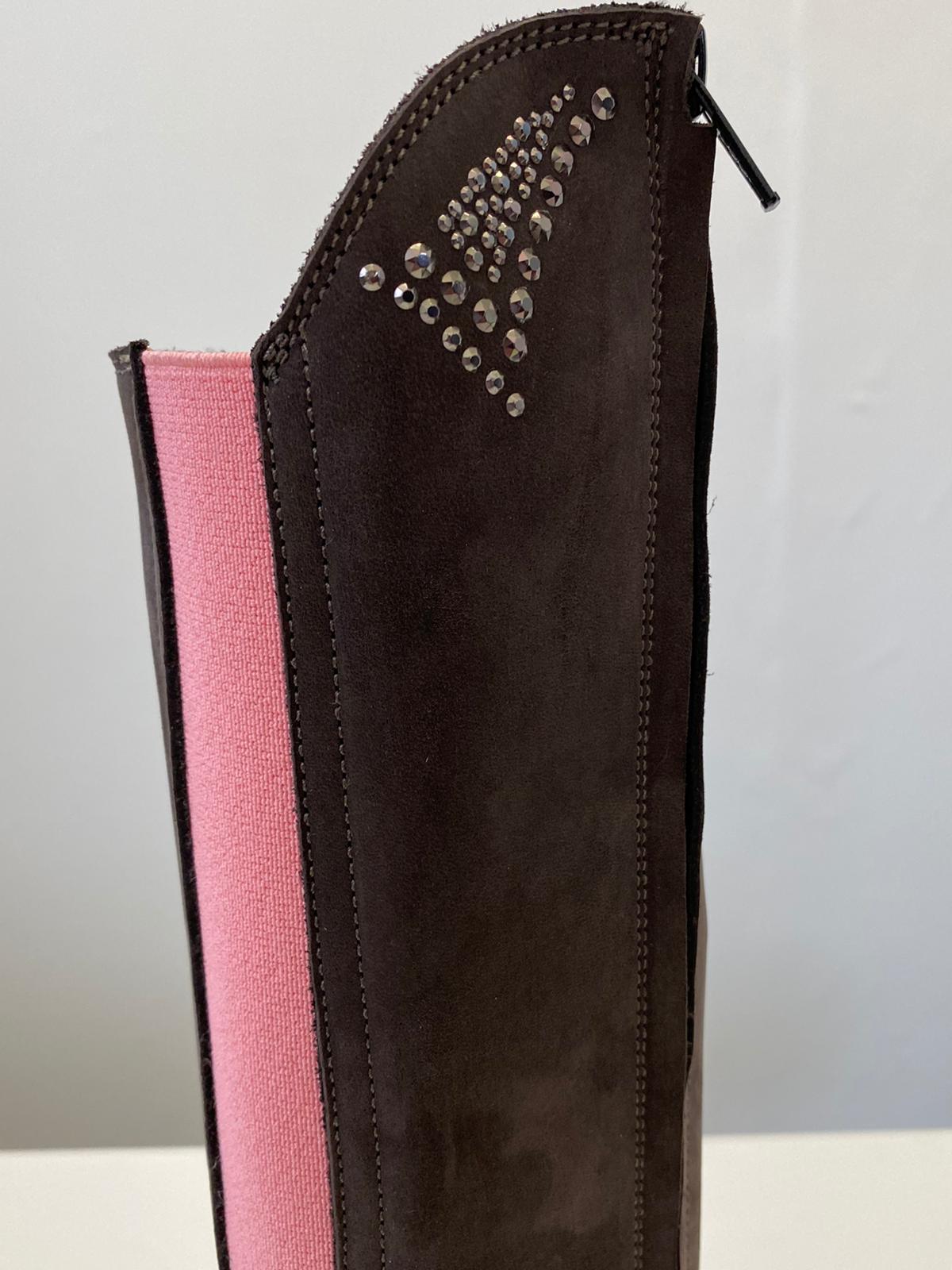 COLLODI Shiny Nubuck Leggings for Children