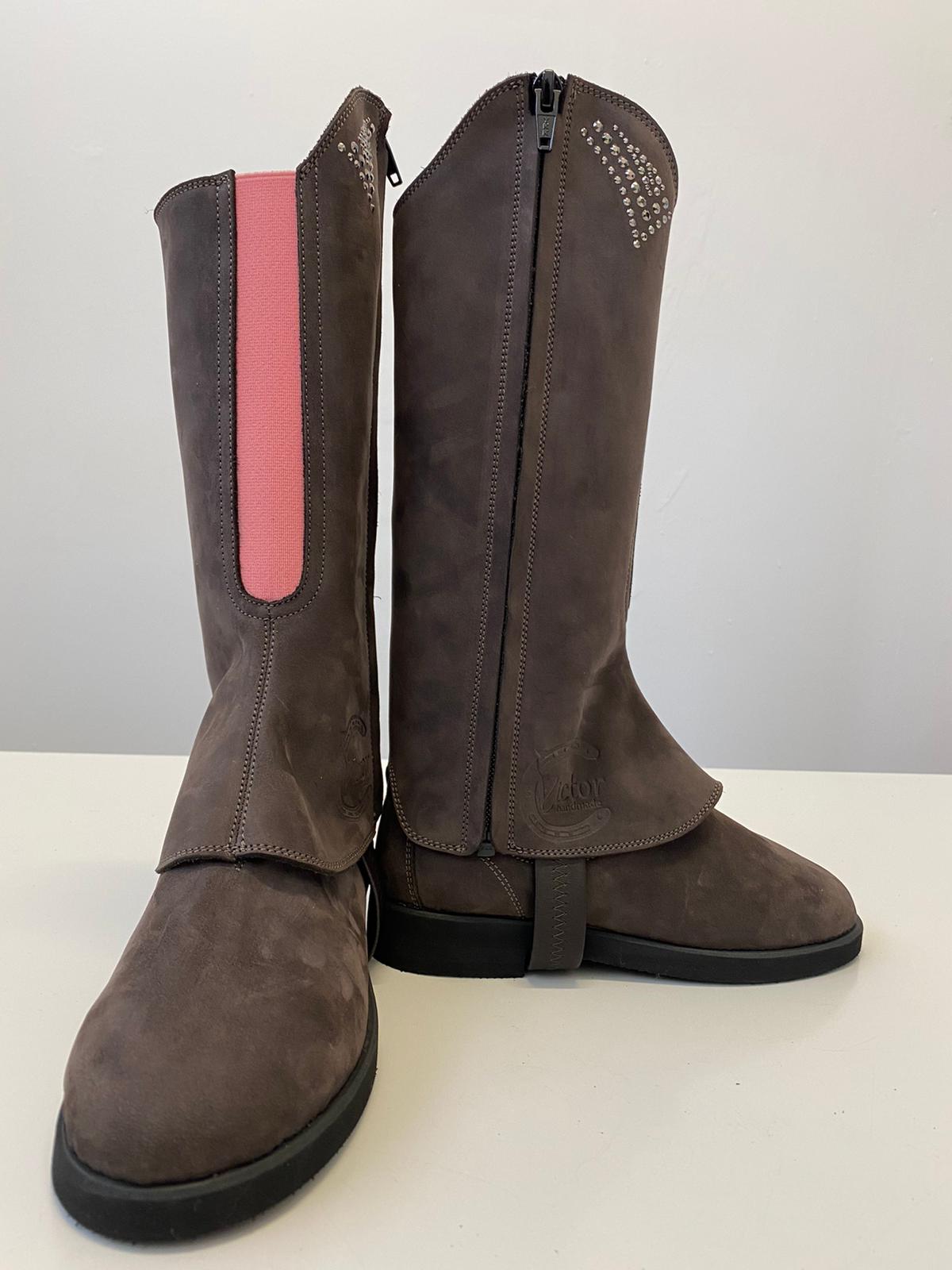 LUCCA Nubuck Ankle Boots for Children