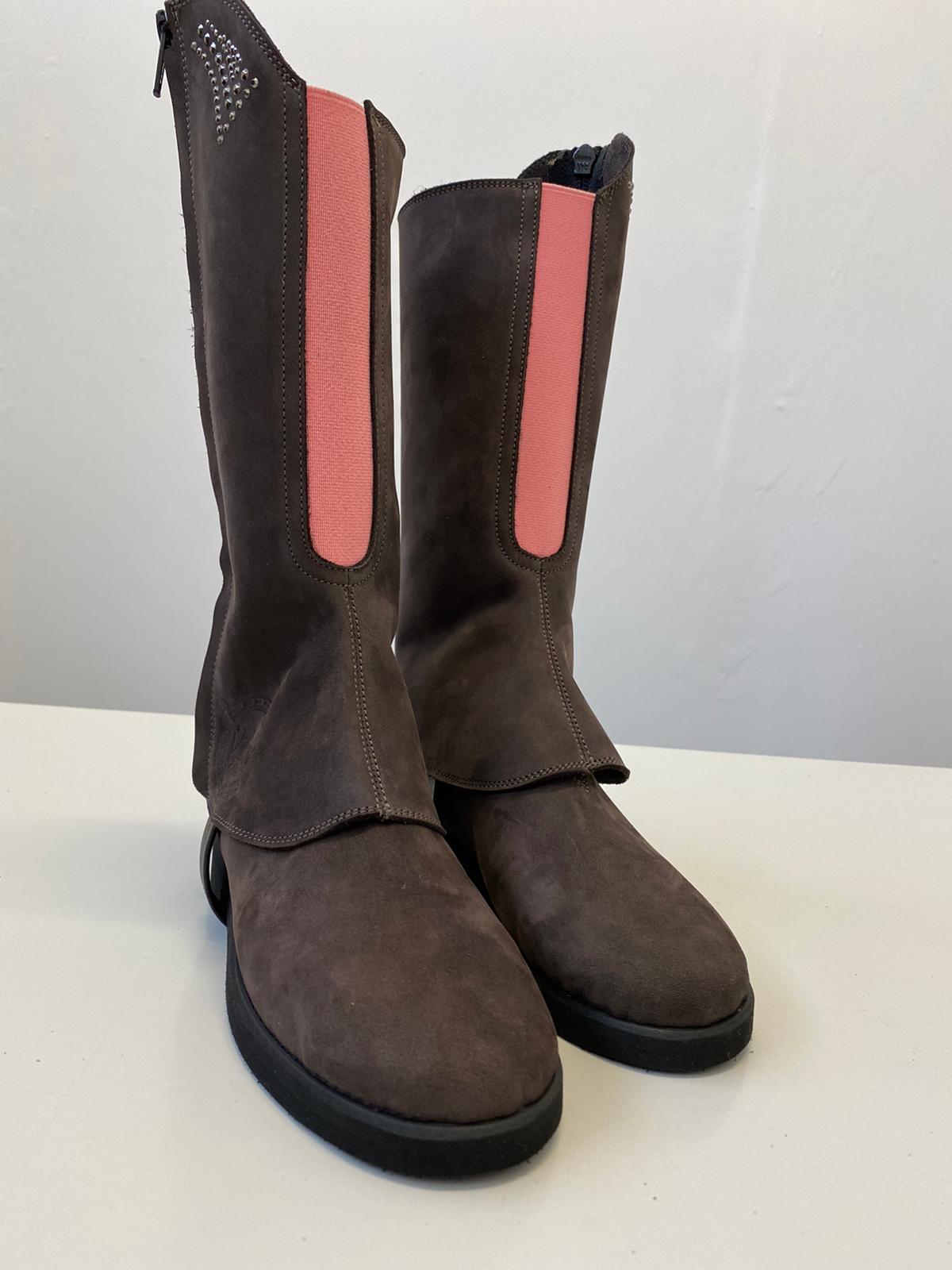 LUCCA Nubuck Ankle Boots for Children