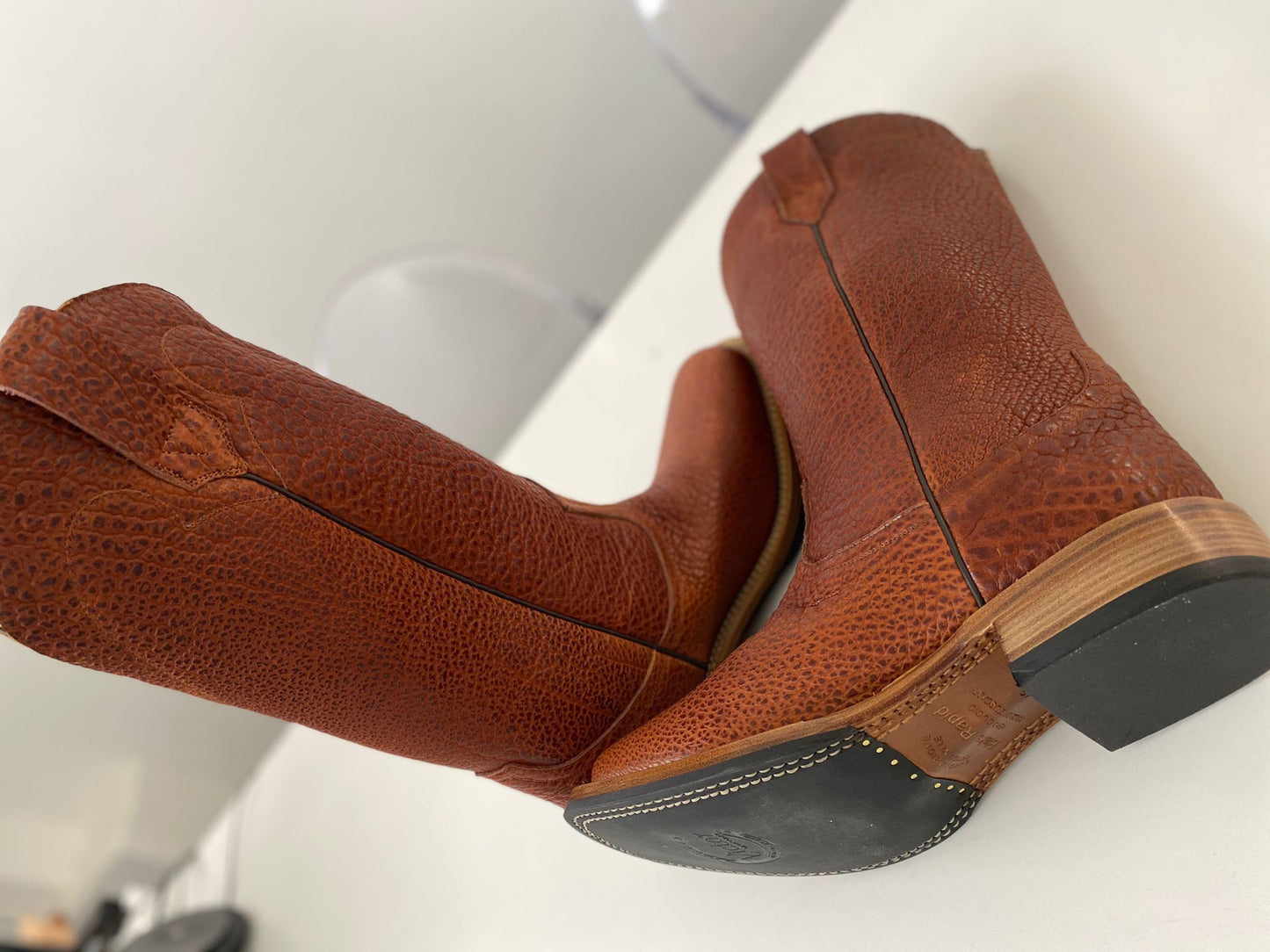 WESTERN BOOTS EL PASO Special Ed. American Bison