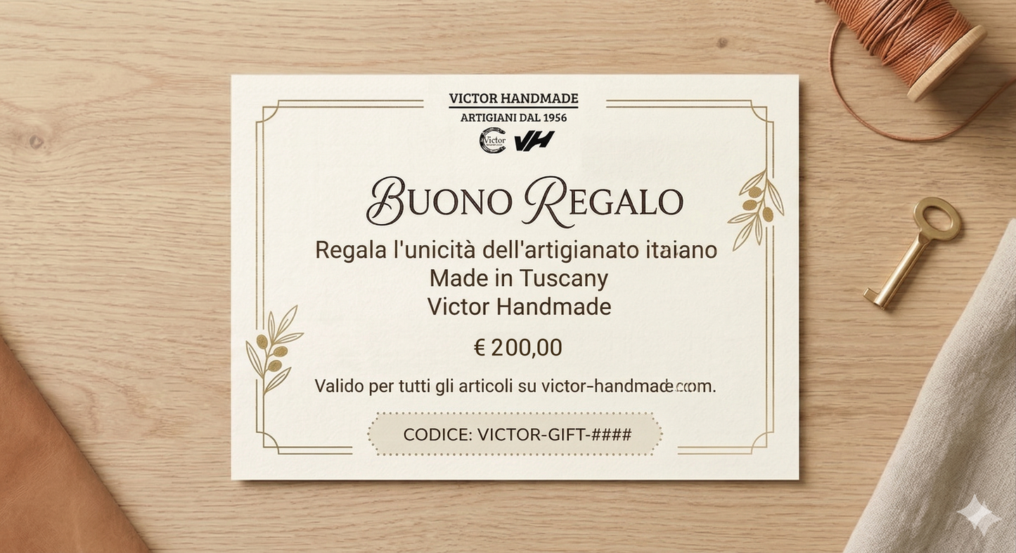 Gift Card - Un Regalo di Pura Artigianalità Italiana