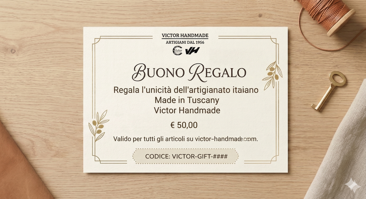 Gift Card - Un Regalo di Pura Artigianalità Italiana